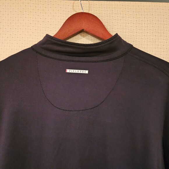 Southern Marsh Quarter-Zip Pullover – Black | Classic Essential - Picture 6 of 7